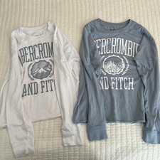 abercrombie girls 11/12 Set Of 2 Tops Shirts