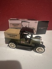Diecast 1916 Studebaker Truck Bank Harley-Davidson. Liberty Chassis 4300