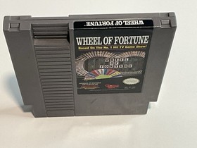 NES Cartridge Bundle Wheel Of Fortune And Wheel Of Fortune Junior Nintendo 