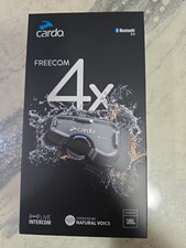 Cardo Freecom 4X Bluetooth Intercom Single Pa...