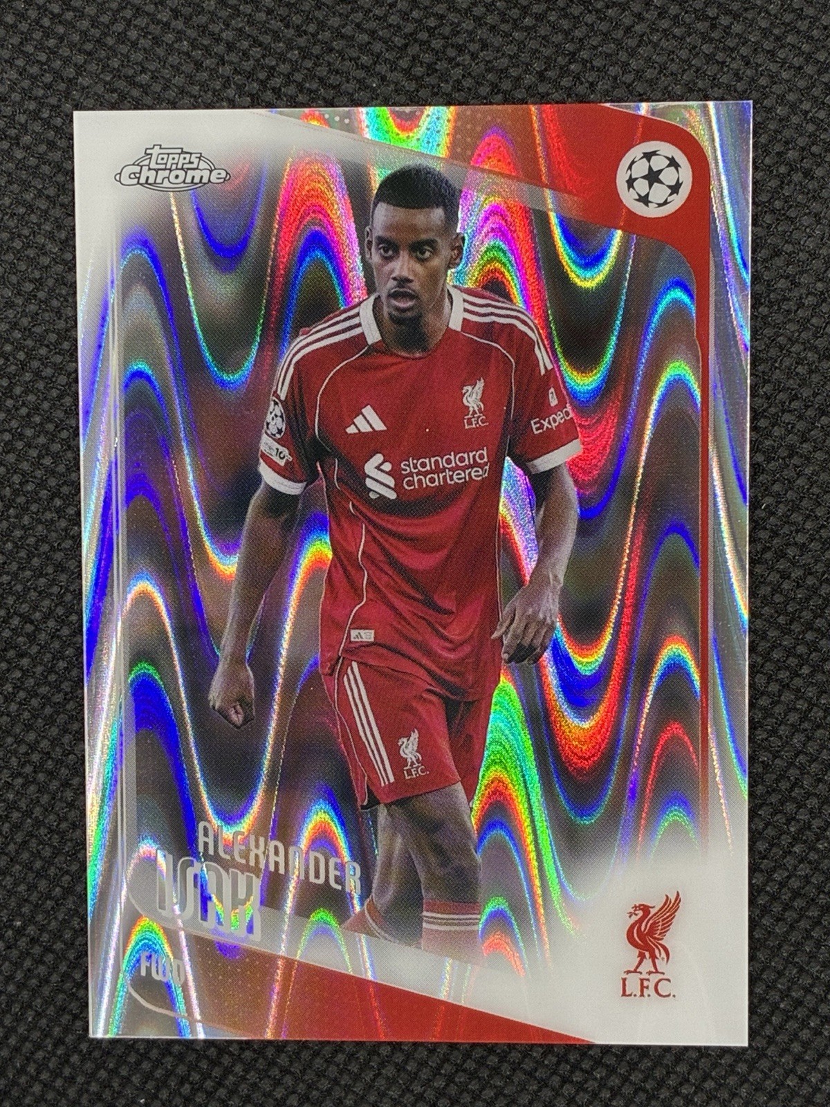 2025-26 Topps Chrome Raywave Refractor Alexander Isak #116