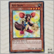 Aye-Iron - BP02-EN123 - Common 1st Edition Yugioh