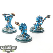 Seraphon - 3x Kroxigor - dipinto