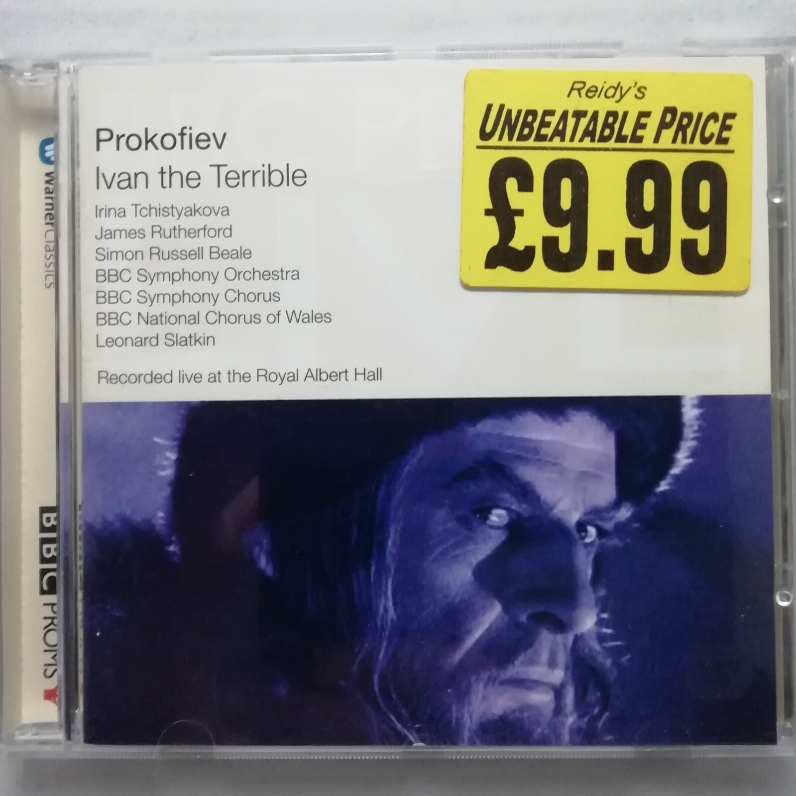 Prokofiev: Ivan the Terrible / Slatkin / BBC / Warner BBC CD 2564 61549-2