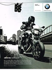 PUBLICITE ADVERTISING 094  2009   BMW   moto F 800 R