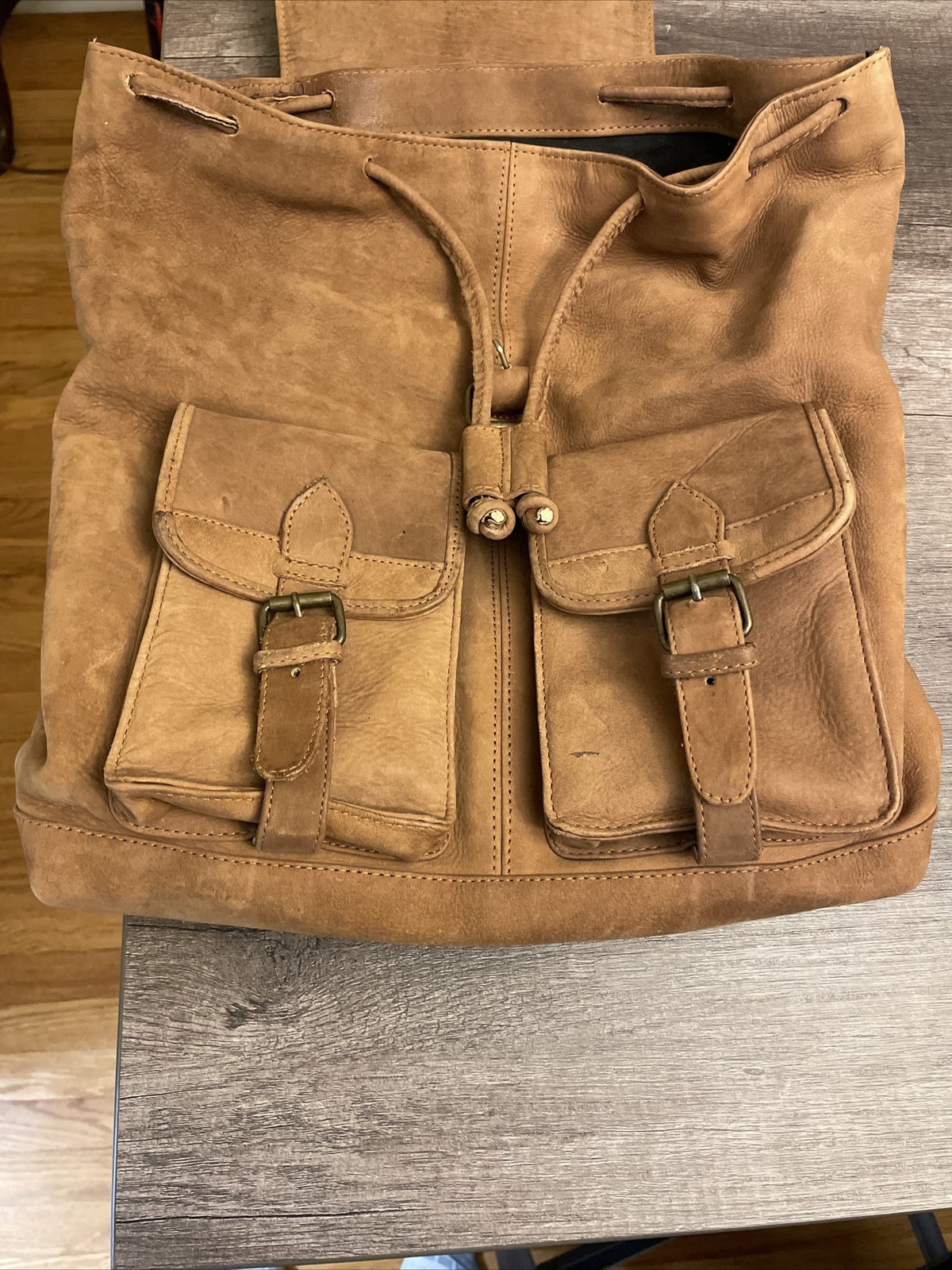 Trussardi Leather Backpack Read Description — image 6