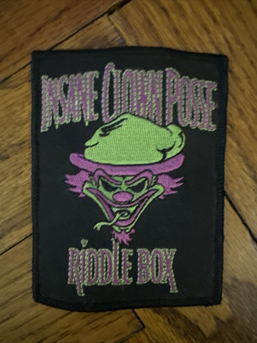 Icp Patch Insane Clown Posse Riddle Box Riddle Box