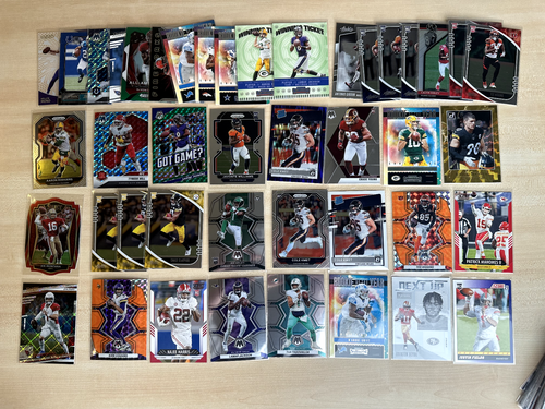 NFL 150 Card Collection - Rookie Cards, Optic, Prizm, Mosaic - Picture 3 of 5