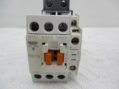 CGC-12A Carlo Gavazzi Contactor AC120V 60Hz 1NO1NC 3 Pole Contactor 25A 120V - Picture 14 of 14