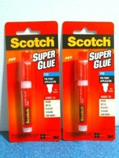 Scotch 91955, Pin Point Super Glue Pen, Non Clogging, Lot of 2, FREE SHIPPING