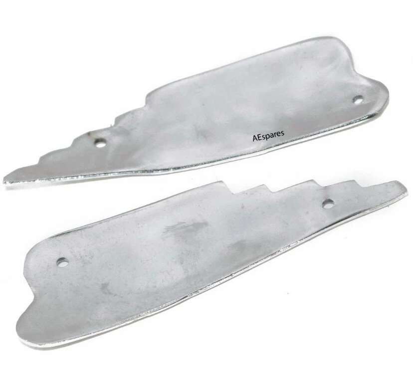 Juego de emblemas de insignia de tanque de combustible acero cromado para Ducati Elite 200cc 1959-65 S2u Foto 4 de 4