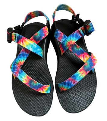 Tie Dye Rainbow Chacos Women's Women's Chaco Classic Sandal, Size Tie Dye  Rainbow