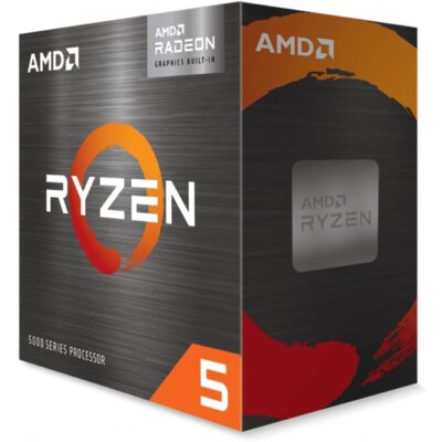 AMD Ryzen 5 5600G - Prozessor - 6 Prozessorkerne - 65 Watt - 4,4 GHz - schwarz