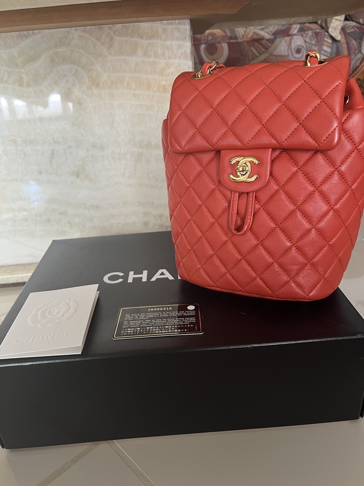 Authentic Chanel Small Backpack - image 1