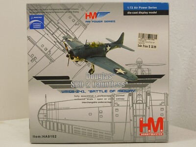 Douglas Sbd Dauntless Hobby Master Diecast Airplanes Hobby Master