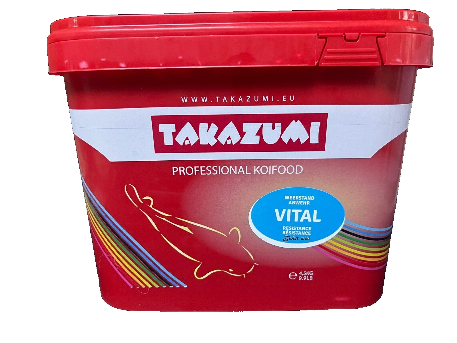 Takazumi Vital Koi Food 4.5kg Pond Fish Pellet Food