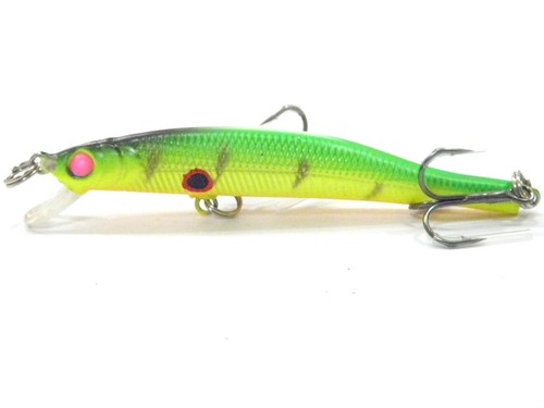 Jerkbait Fishing Lures 3 1/4 inch 1/8 oz Minnow Tight Wobble Slow Sinking M662 - Picture 11 of 76