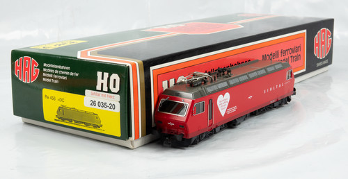 Hag 26035-20  Re 456 Sihltalbahn mit Herz DCC, sehr guter Zustand in OVP | Zustand: Gebraucht