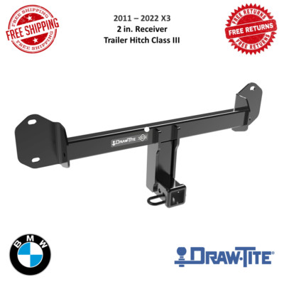 Draw-Tite 76226 Trailer Hitch Class III, Black 2 in. Receiver Fits 11-22 BMW X3