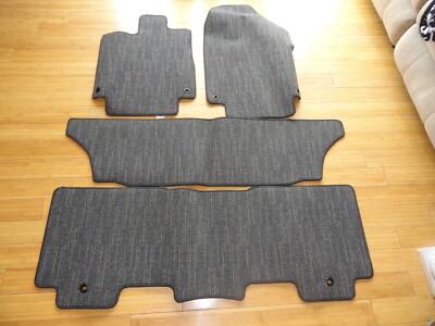 NEW OEM HONDA ODYSSEY MINI VAN CARMATS FLOOR MAT SET NH1212L 83600THR A200