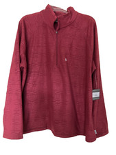 New w/Tags Eddie Bauer Women's XXL Ruby Fast Fleece 1/4 Pullover Fleece Top