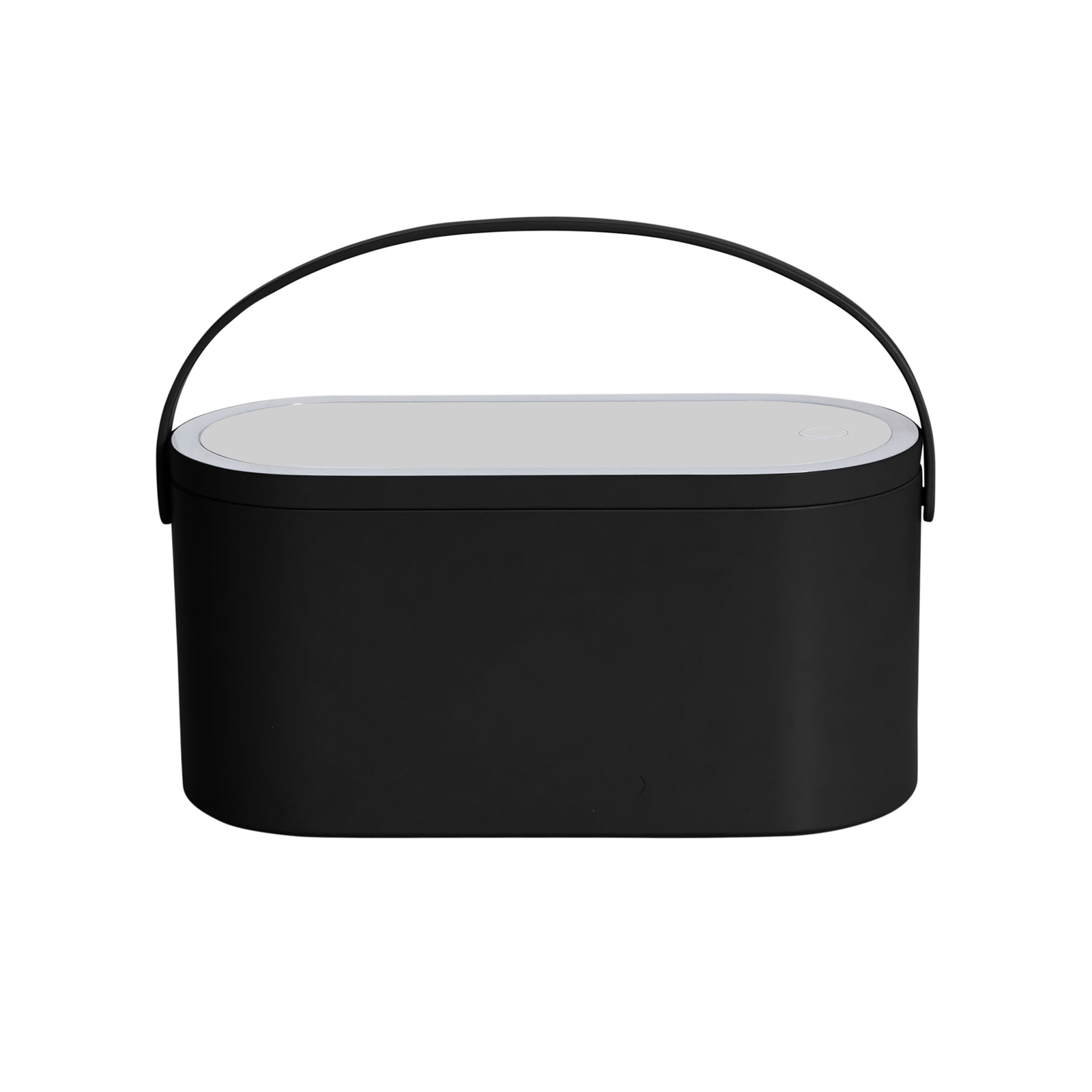 LED Black Beauty Storage Organizer with Mirror