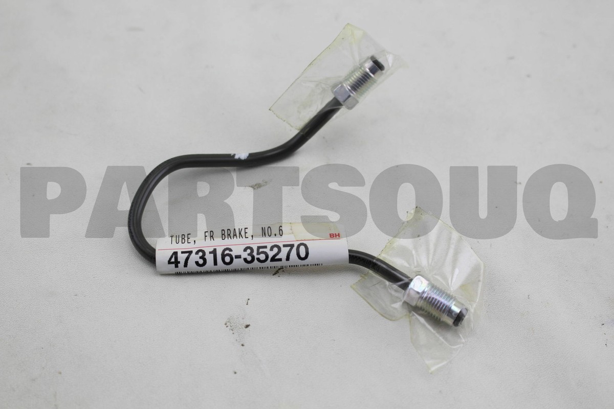 じんべえ〜 4731635270 Genuine Toyota TUBE, FRONT BRAKE, NO.6 47316