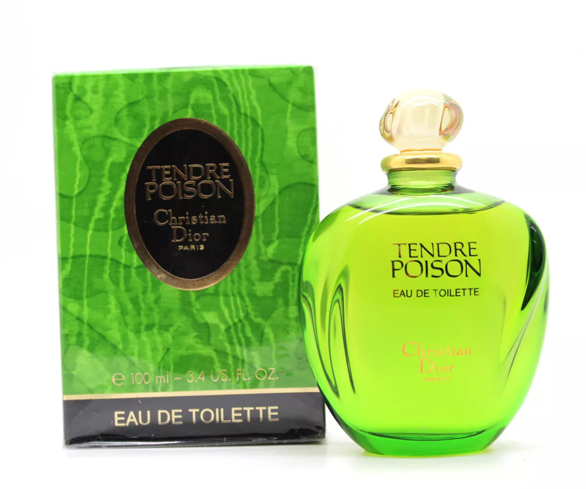 Vintage Christian Dior TENDRE POISON 3.4 oz EDT 100 ml Tester