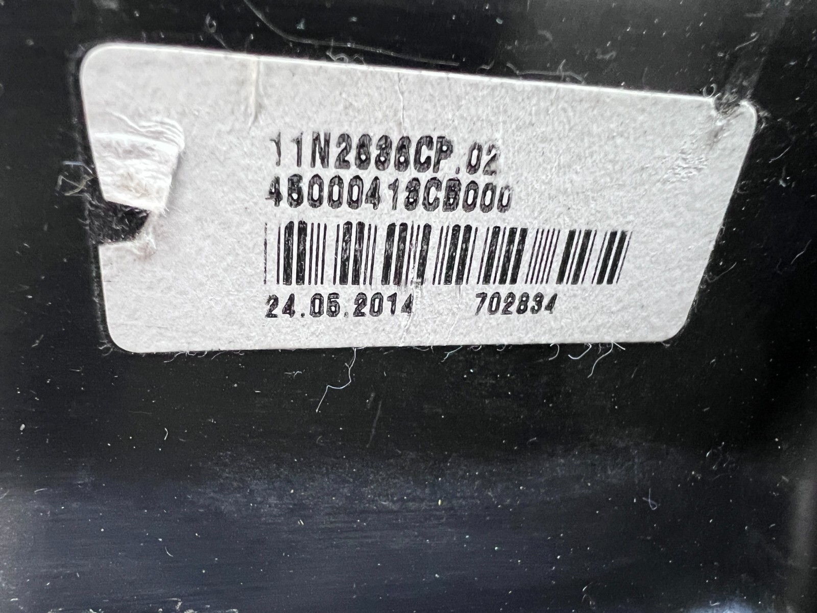 MCLAREN 650 LEFT DRIVER LH UNDER DASH PANEL TRIM OEM 11N2636CP 11N0161CP