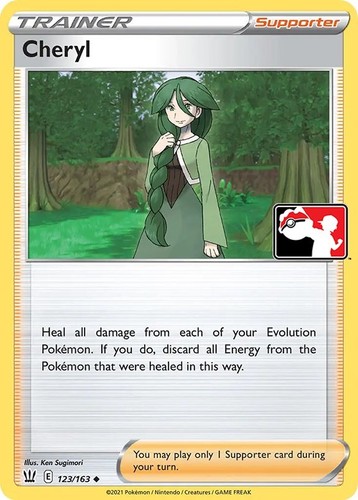 Cheryl Rainbow Rare Full Art 173/163 - Pokemon Single Card | eBay
