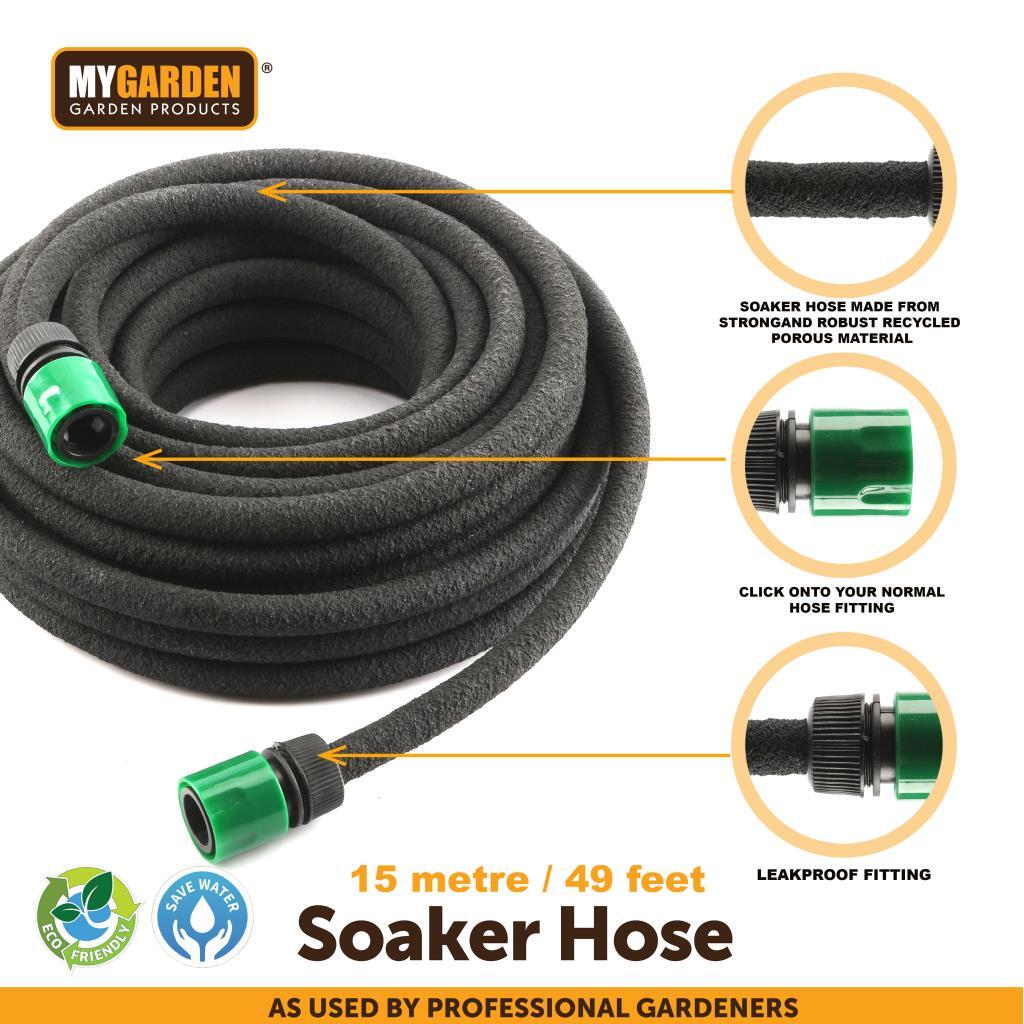 Garden Porous Soaker Hose Automatic Drip Leaky Watering System