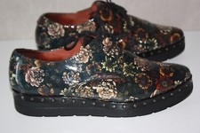 HISPANITAS Chaussures à  Lacets Cuir Vernis Imprimé T 40 TBE