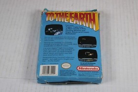 To the Earth (Nintendo Entertainment System, 1990, NES) aut&eacute;ntico, completo