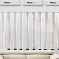 Wohnwagen-Caravan-Store Biella Gardine weiß Wunschhöhe 50-80cm (bitte angeben)