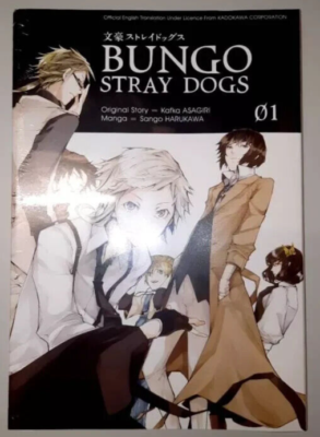 Bungo Stray Dogs Manga Comic English Version Volume 1-25 Kafka