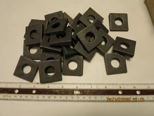 Beveled Square Washer 5/8" Plain Iron Lot of 25 New