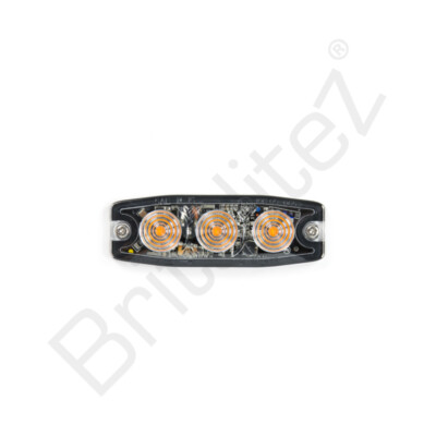 Bernstein Strobe Gefahr Warnlampe Licht ultradünne LED 
