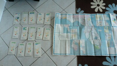 1972 seltenes Lot 15 Straßenkarten USA-UNITED STATES AAA road map !!!