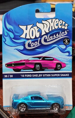 Hot Wheels Cool Classics '10 Ford Shelby GT500 Super Snake Spectrafrost 30/30