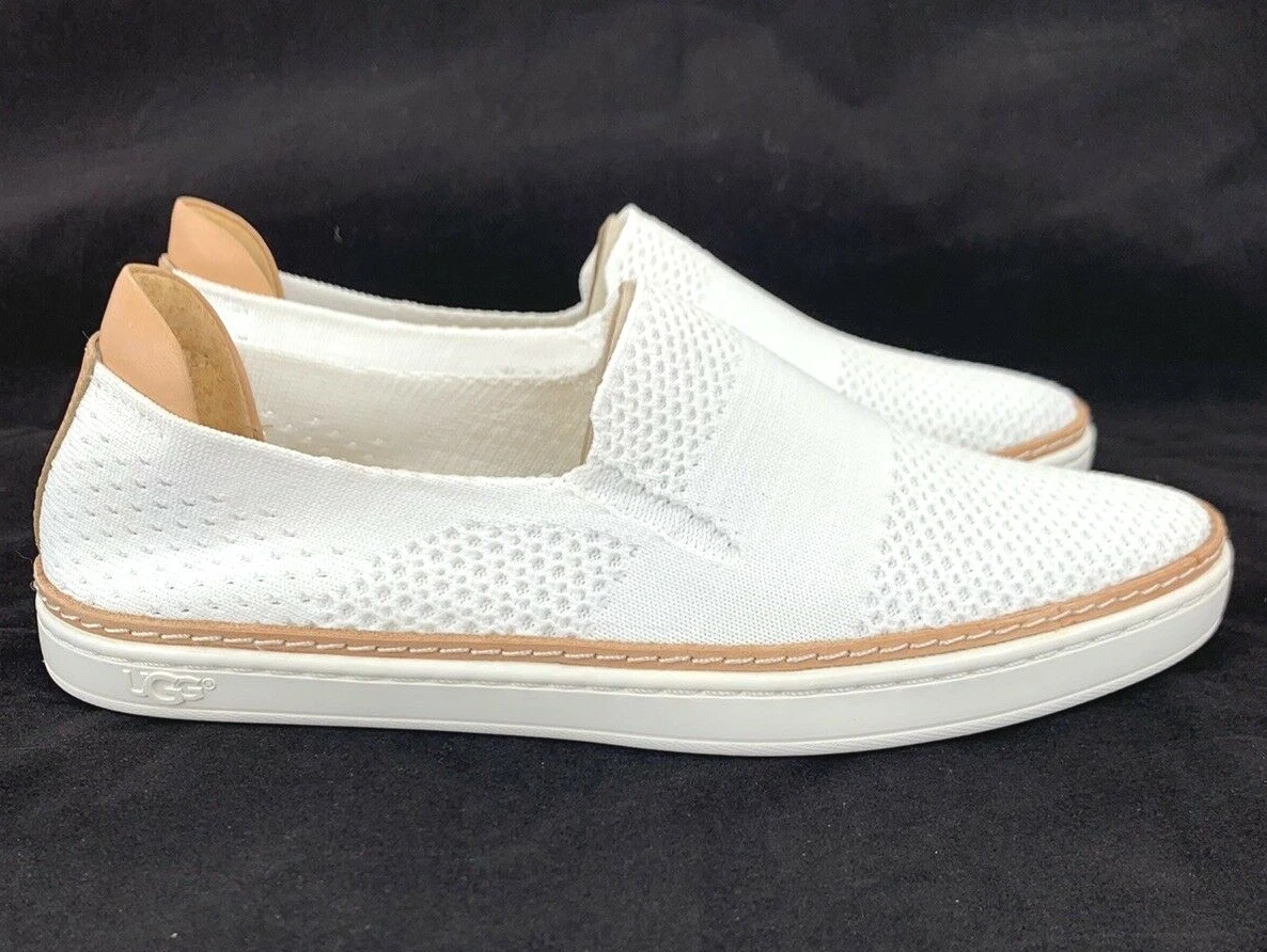 Ugg Sammy Knit Women's White Slip On Casual Sneakers 1016756