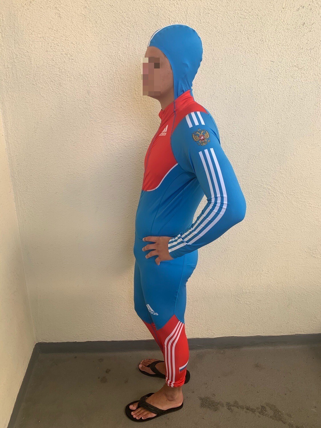 adidas RUSSIA Russian full body Compression OLYMPIC S… Gem