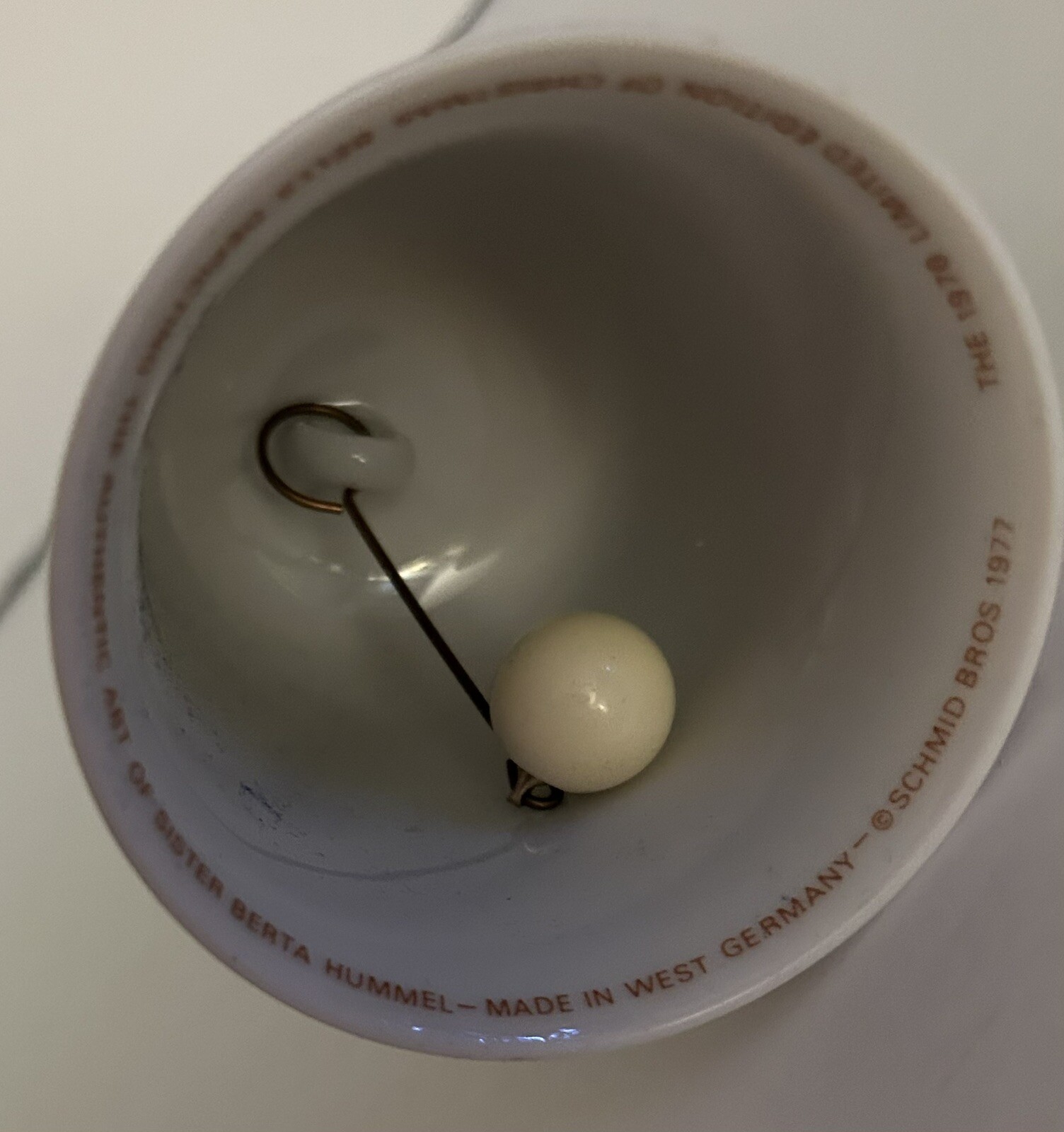 Schmid Heavenly Trio Bell Christmas 1978 by Sister Berta Hummel in Box Vintage