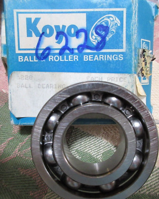 Deep Groove Open Type Ball Bearing 62/28 C3 KOYO Japan 28x58x16mm