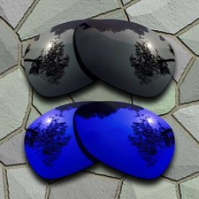 US Grey Black Violet Blue Polarized Lenses Replacement For-Oakley Feedback