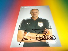 Alexander Zickler  DFB Fussball PUMA signed signiert Autogramm Autogrammkarte 