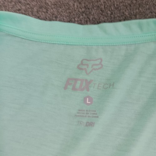 T-shirt Fox Racing Whirlwind Mtb manica corta verde come nuova grande - Foto 2 di 8