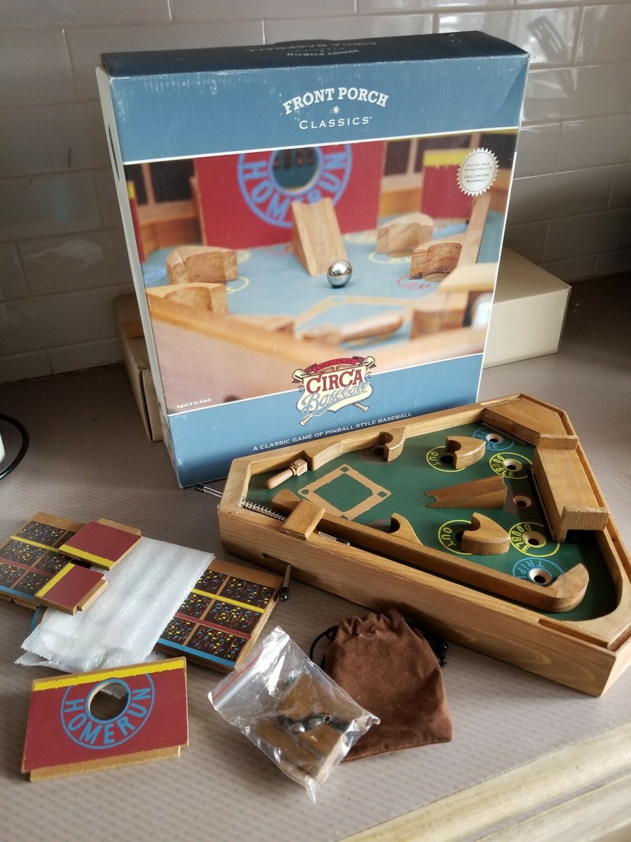 FRONT PORCH ORIGINAL CIRCA BASEBALL PINBALL STYLE BASEBALL GAME | eBay