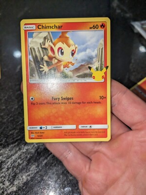 mcdonalds pokemon card chimchar - 12/25 Holo Rare Evolves from null Type Chimchar [Holo] #12 Prices |