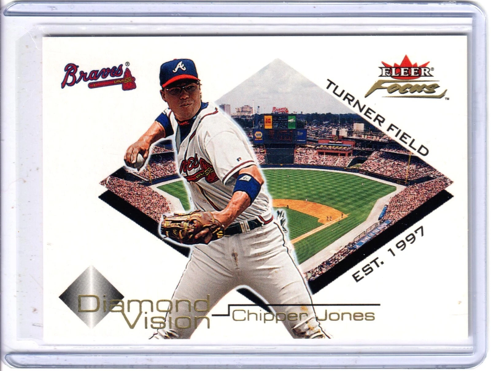 Chipper Jones trading card