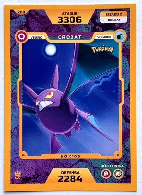 CARD POKEMON MASTER JOURNEYS 3R #208A CROBAT 2023 Variant TCG | eBay